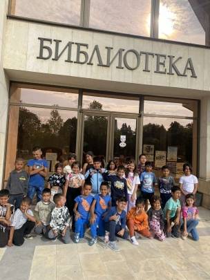 Посещение на Детския отдел в Библиотеката в  гр. Севлиево 